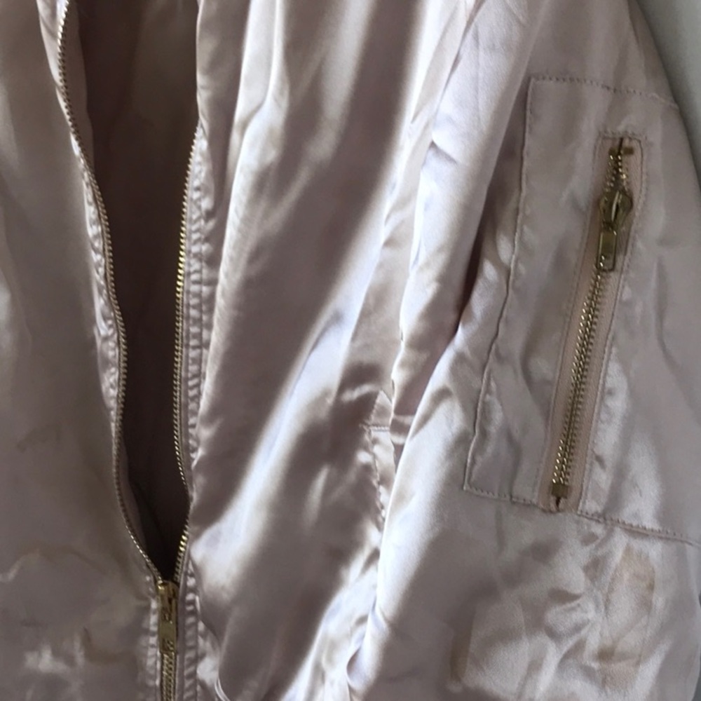 Blush Bomber Jacket - image 4